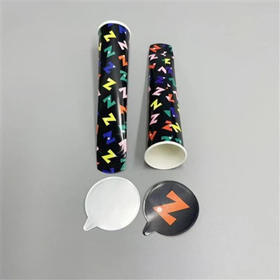 Tubka Calippo o pojemności 110 ml-szyta na miarę z papierową pokrywką z folii aluminiowej